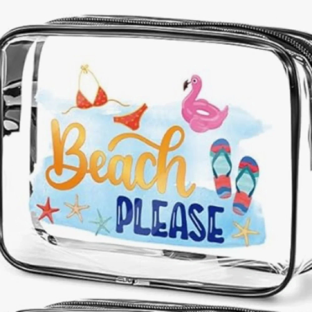 Clear Beach Please Bag